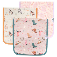 Load image into Gallery viewer, 3 Pack Premium Burp Cloths - Cheyenne