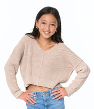 Load image into Gallery viewer, "The Cozy" Sweater for Girls and Tweens for Fall -2 colors