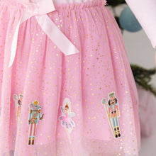 Load image into Gallery viewer, Nutcracker Applique Christmas Long Sleeve Dress - Kids