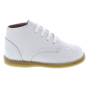 Footmates Tammy White High Shoes
