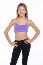 Load image into Gallery viewer, Racerback Bra Cami Girls One Size