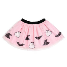 Load image into Gallery viewer, Spooky Babe Sequin Halloween Tutu Skirt - Kids Clothing