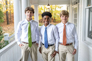 Tripp's Signature Geometric Blue Child Tween Adult Necktie