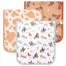 Load image into Gallery viewer, 3 Pack Premium Burp Cloths - Boone