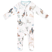 Load image into Gallery viewer, Zip-Up Footie Pajama - Boone