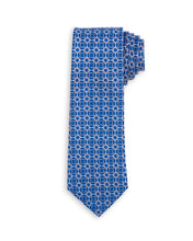 Load image into Gallery viewer, Tripp&#39;s Signature Geometric Blue Child Tween Adult Necktie