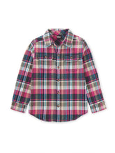 Load image into Gallery viewer, Picnic Plaid Flannel Button Up Shirt