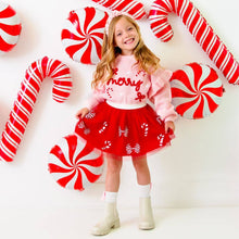 Load image into Gallery viewer, Coquette Merry Christmas Knit Sweater - Kids Clothing