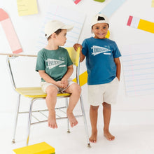 Load image into Gallery viewer, Kindergarten Pennant Short Sleeve T-Shirt - Boys Clothing