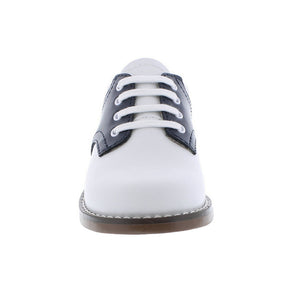 Footmates Cheer Navy & White Saddle Oxford