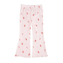 Load image into Gallery viewer, Candy Cane Christmas Flare Legging - Kids Clothing - Holiday