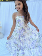 Load image into Gallery viewer, Savannah Girls Lilac Maxi Dress