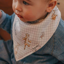 Load image into Gallery viewer, 4 Pack Baby Bandana Bibs - Hundred Acre Wood