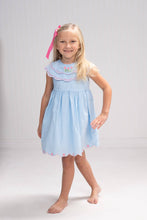 Load image into Gallery viewer, Olivia Blue Tulip Dress