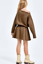 Load image into Gallery viewer, Modal Knit Boat Neck Dress