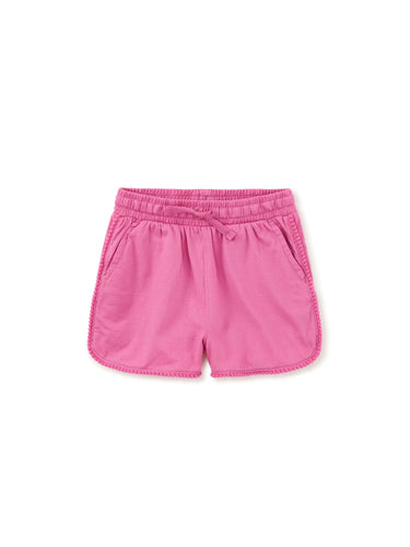 Pom-Pom Gym Shorts Carousel Pink