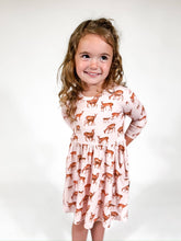 Load image into Gallery viewer, Does &amp; Fawns- 3/4 Sleeve Dress