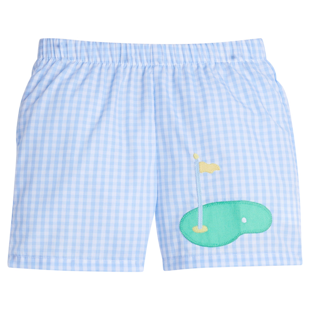 Golf Applique Basic Shorts