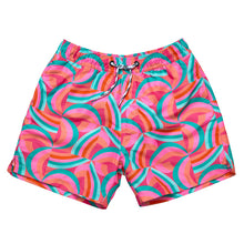Load image into Gallery viewer, Geo Melon Sustainable Swim Short
