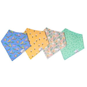 Birdie Bandana Bib Set 4pk