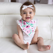 Load image into Gallery viewer, Bloom Baby Bandana Bib Set 4pk