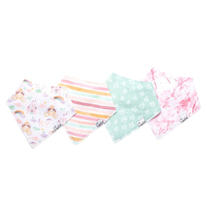 Enchanted Bandana Bib Set 4pk