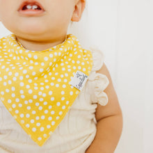 Load image into Gallery viewer, Lemon Bandana Bib Set 4pk