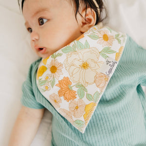 Lemon Bandana Bib Set 4pk