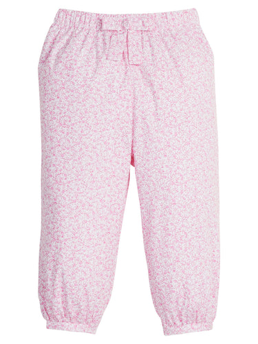 Pink Vinings Banded Bow Pants