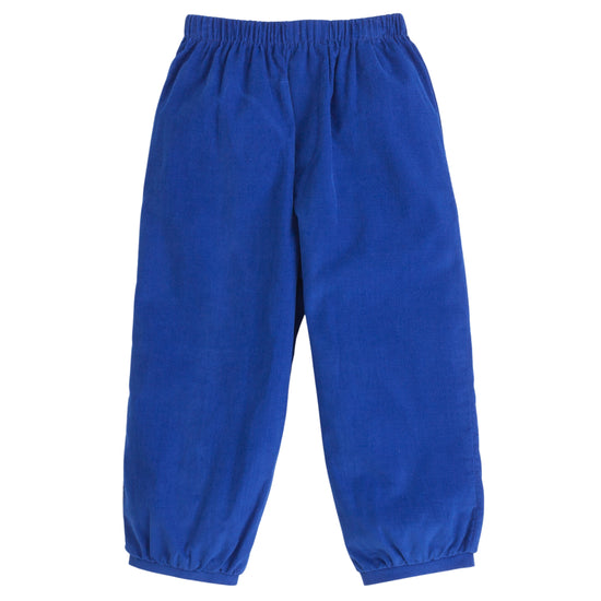 Royal Blue Corduroy Banded Pants