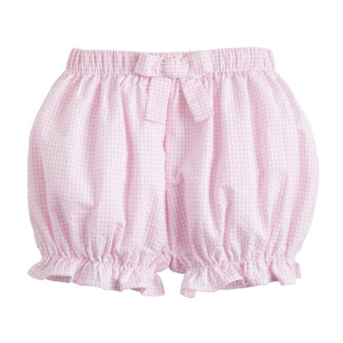 Light Pink Gingham Bow Bloomers