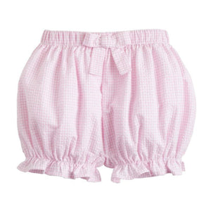 Light Pink Gingham Bow Bloomers