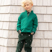 Load image into Gallery viewer, Santa Corduroy Pants- Hunter