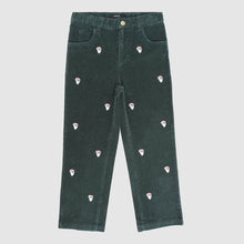 Load image into Gallery viewer, Santa Corduroy Pants- Hunter