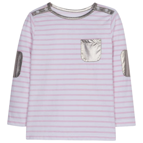 Breton Top Pink Stripe