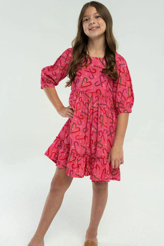 Kenzie Dress in Candy Pink