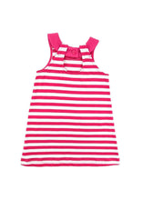 Load image into Gallery viewer, Stripe Knit Dress W/Strawberry Pockets