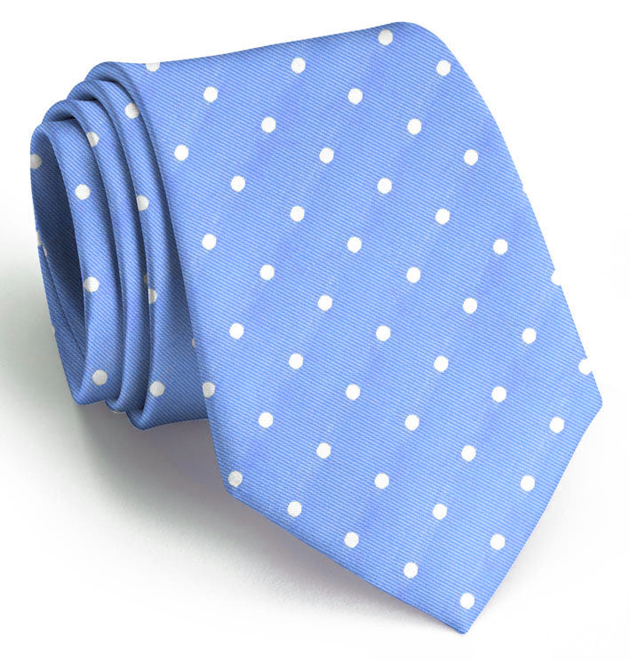 Spot on Tie Blue