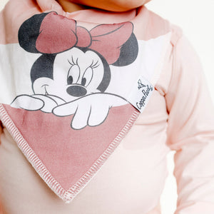 Minnie Mouse Bandana Bib Set 4pk