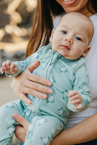 Wade Zip-Up Footie Pajamas