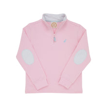 Load image into Gallery viewer, Canter Collar Half-Zip Palm Beach Pink &amp; Buckhead Blue