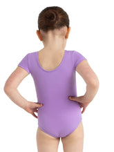 Load image into Gallery viewer, Viabrant Violet Short Sleeve Leotard
