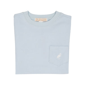 Carter Crewneck Buckhead Blue & Worth Avenue White