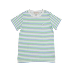 Carter Crewneck Kennedy Cruise Stripe- Beale St Blue