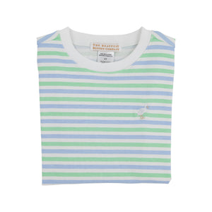 Carter Crewneck Kennedy Cruise Stripe- Beale St Blue