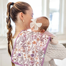 Load image into Gallery viewer, Flora Burp Cloth Set 3pk