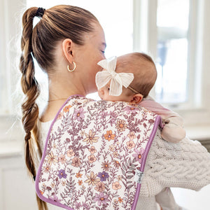 Flora Burp Cloth Set 3pk