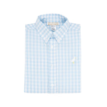 Load image into Gallery viewer, Dean&#39;s List Dress Shirt Beale Street Blue Check/Worth Avenue White