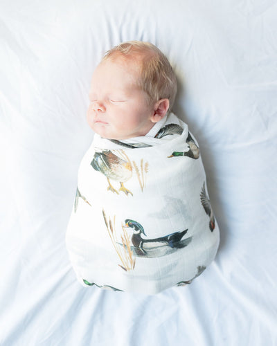 Diving Ducks Swaddle