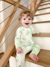Load image into Gallery viewer, Mint Pelican Zipper Onesie